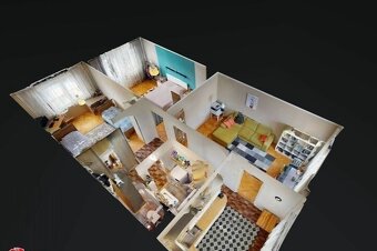 Na prenájom priestranný 3-izbový byt, 93 m², kompletne zaria
