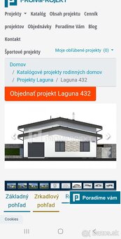 Predám projektovú dokumentáciu rodinného domu od Promiprojek
