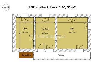 NA PREDAJ TRI DOMY SO STODOLOU NA JEDNOM DVORE. NÁHODA, ČI P