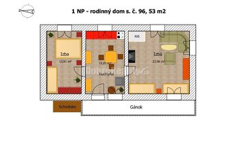 NA PREDAJ TRI DOMY SO STODOLOU NA JEDNOM DVORE. NÁHODA, ČI P