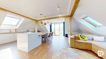 RentHub | 4-izbový podkrovný byt 100 m² | Vajnorská | Kuchaj