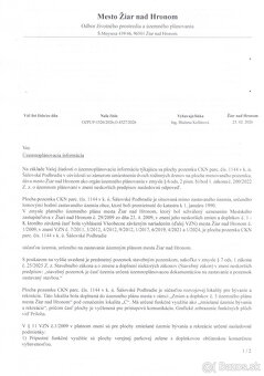 Ponúkame na predaj dva slnečné stavebné pozemky, každý s vým