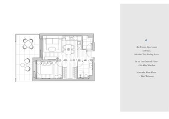 Predstavujeme vám elegantný 1-izbový apartmán v projekte AMB