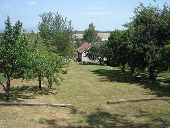 Predám pozemok s dvomi domami a veľkou záhradou v obci Krnča
