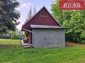 ASTORIA Vám ponúka na predaj drevenú chatu so zariadením vo 