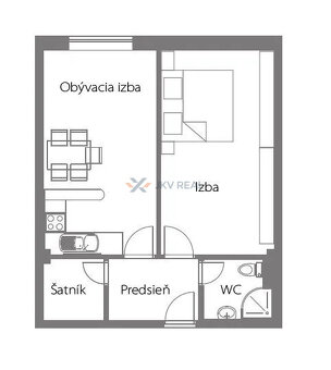 Na predaj moderný 2-izbový apartmán v obľúbenej lokalite Veľ