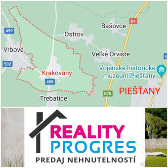 REALITY PROGRES, s.r.o. EXKLUZÍVNE PONÚKA STAVEBNÝ POZEMOK 9
