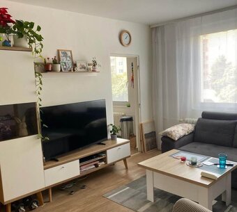 Ponúka sa na prenájom 2,5-izbový byt, kompletne zariadený. B