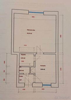 Ponúkam na prenájom 1-izbový byt (35 m²) v mestskej časti Br
