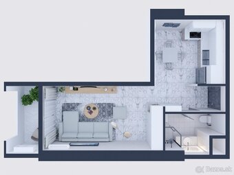 Ponúkame na predaj moderné investičné apartmány v projekte H