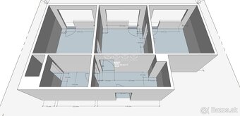 Ponúkame na predaj svetlý 2-izbový byt o výmere 55 m², situo