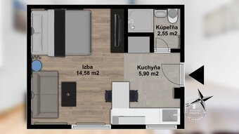 360° VIRTUÁLNU PREHLIADKU A 3D PÔDORYS NEHNUTEĽNOSTI NÁJDETE