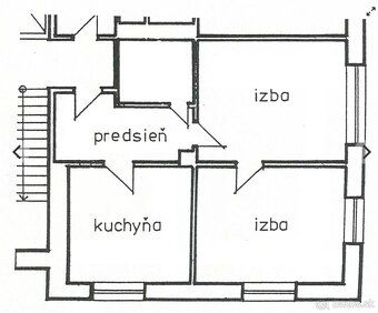 Ponúkame Vám na prenájom zariadený 2-izbový byt bez balkóna 