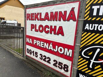 Ponúkame miesto na prenájom pre váš bilboard/plagát/banner/r