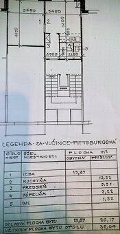- pos 6/7 - 34 m2 - bez balkóna - soc. zariadenie čiastočne 