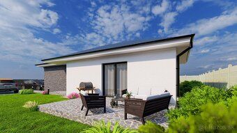 Ponúkame na predaj Moderný 4-izbový bungalov 109 m² na pozem