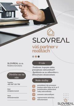 SLOVREAL ponúka na predaj priestranný 3-izbový byt o výmere 