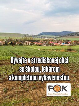 Hľadáte veľkorysý stavebný pozemok pre rodinný dom, farmu al