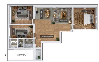 TOP PONUKA - SAMOSTATNÝ - 4 i Bungalov- Krásny, moderný,zari