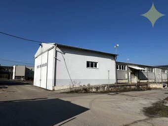 Ponúkam na prenájom železobetónovú priemyselnú halu (alebo l