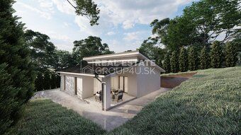 Ponúkame Vám na predaj modernú novostavbu 4-izbového bungalo