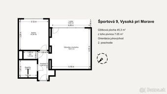 Na predaj 2-izbový byt po kompletnej rekonštrukcii v roku 20