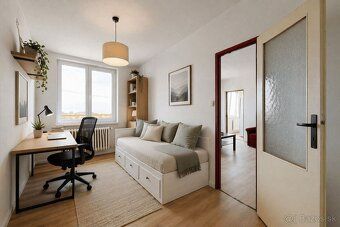 Fakty o byte: Výmera: 55.60m2 Loggia: 3.6m2 Pivnica: 2.53m2 