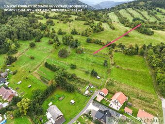Na predaj priestranný rovinatý pozemok s výmerou 1538 m² pri