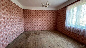 Predaj rodinného domu v pôvodnom stave s veľkou záhradou – B
