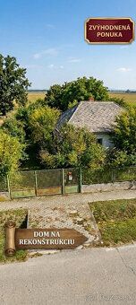 CHALUPA S DUŠOU ALEBO STAVEBNÝ POZEMOK? VYBERTE SI SVOJU BUD