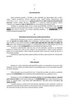 Dňa 23.1.2026 o 11,00 hod sa bude konať na exekútorskom úrad
