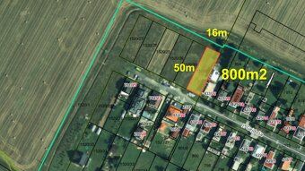 Na predaj stavebný pozemok o rozlohe 800 m2 na ulici J. Gejd