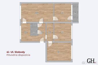 GH Real ponúka na predaj priestranný 4-izbový byt v obľúbene