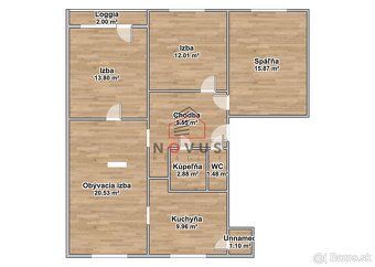 4-izbový byt | ul. SNP, Nová Dubnica | 103 m²
NOVUS Reality 