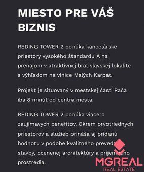 Ponúkame Vám na prenájom moderné kancelárske priestory s vla