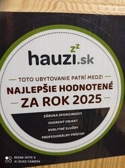 Ponúkame na prenájom 20 miestnu rekreačnú chatu, vhodnú na r