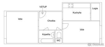 MYNEWHOME ponúka na predaj 2-izbový byt v obľúbenej lokalite