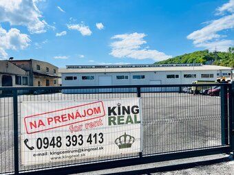 KING REAL Vám exkluzívne ponúka na prenájom moderný, skladov