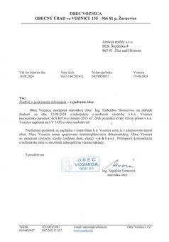 Ponúkame na predaj stavebný pozemok s výmerou 2013 m², nachá