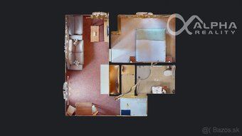 Exkluzívne ponúkame na prenájom 2 izbový apartmán s terasou 