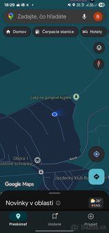 POPIS: - celková rozloha pozemku: 767 m2 (vrátane chatky s b