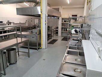 Dám do prenájmu budovu 300m2, rozdelenú na kuchyňu 150m2 na 