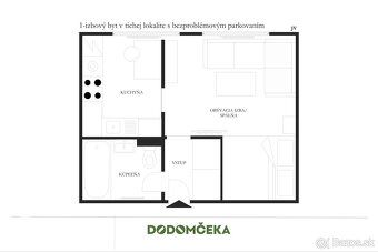 Spoločnosť DO DOMČEKA vám ponúka na predaj slnečný 1-izbový 