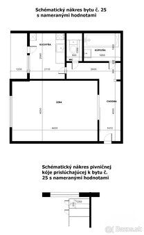 Ponúkam na predaj slnečný, zariadený 1-izbový byt s loggiou,