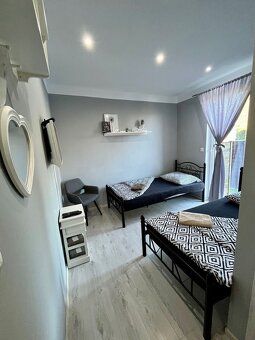 5 prenajímateľných apartmánov + komfortný 3- izbový byt pre 