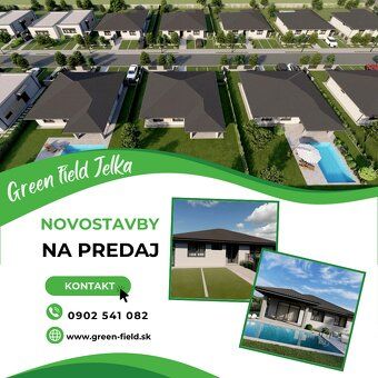 Moderný 4-izbový bungalov, úžitková plocha 102 m² Predstavuj