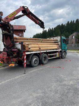 Zrub 5x4m v rozobratom stave.