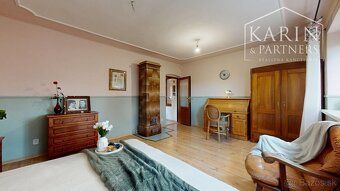 Na rozľahlom pozemku s výmerou 4 706 m² stojí krásny rodinný