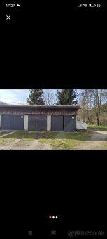 Garaz na prenajom, volna ihned, 18 m², bez elektriny a jamy.