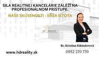 Realitná kancelária HD Reality ponúka na prenájom priestor š